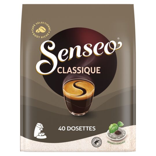 Senseo Classic Coffee 40 Pods, (9.8oz)