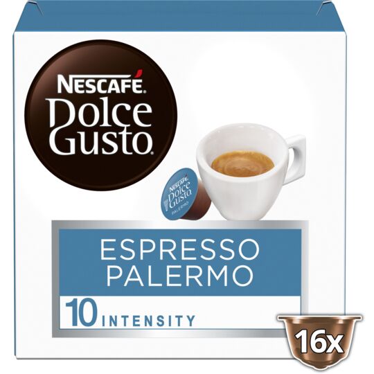 na school vliegtuig pantoffel Nescafe Dolce Gusto Espresso Palermo #10 x12 Capsules , 112g (4oz)