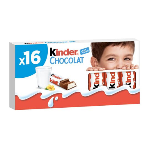 Kinder Maxi chocolate bars, 21 g / 0.74 oz (Box of 10 units)