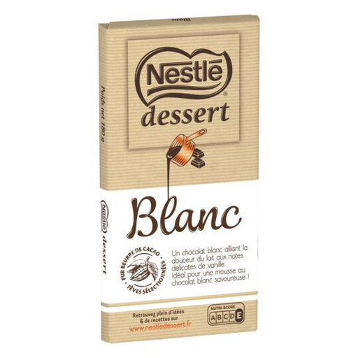 Chocolat noir 52% à pâtisser, Nestlé dessert (1 tablette x 205 g)