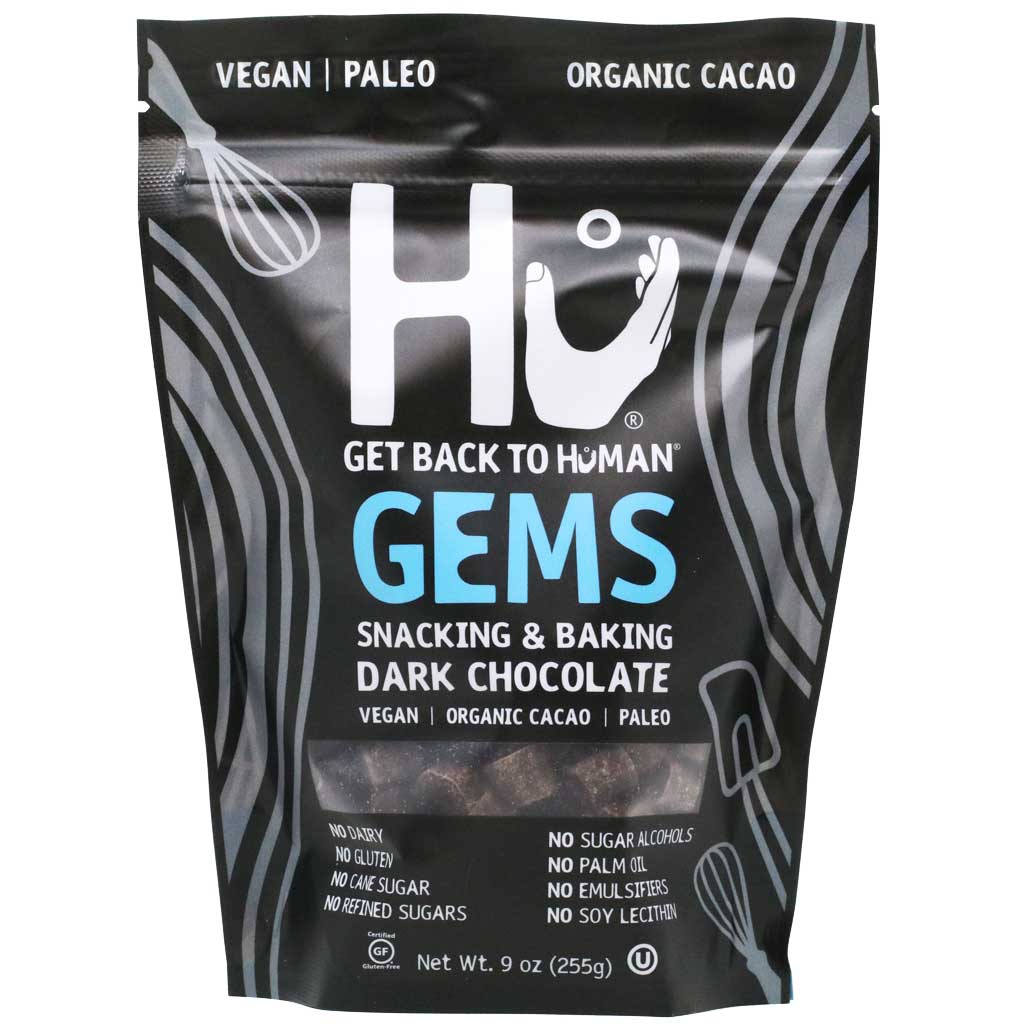 Hu Gems Snacking Baking Dark Chocolate 9oz Mypanier