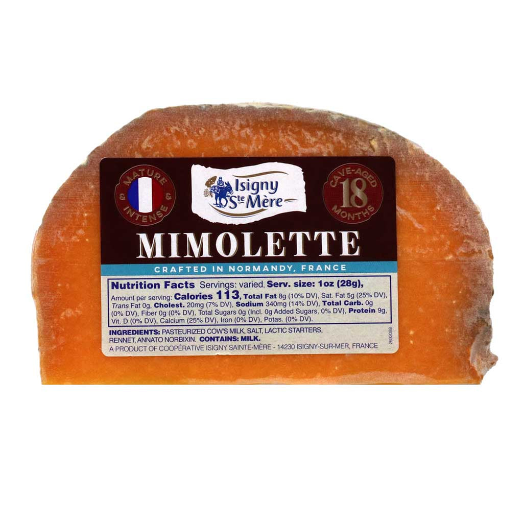 Isigny Ste Mere Mimolette Cheese 18 Month Mypanier 