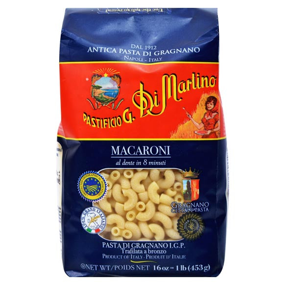 Macaroni Italian Pasta by Pastificio Di Martino, 500g - myPanier