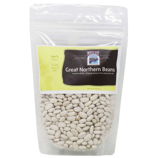 North Bay Trading Co - Great Northern Beans, 1lb - myPanier