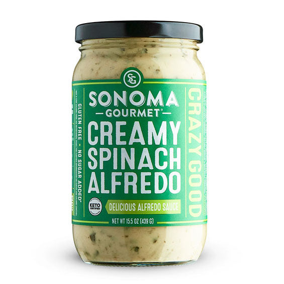 Sonoma Gourmet - Spinach Alfredo Pasta Sauce,  (439g) - myPanier