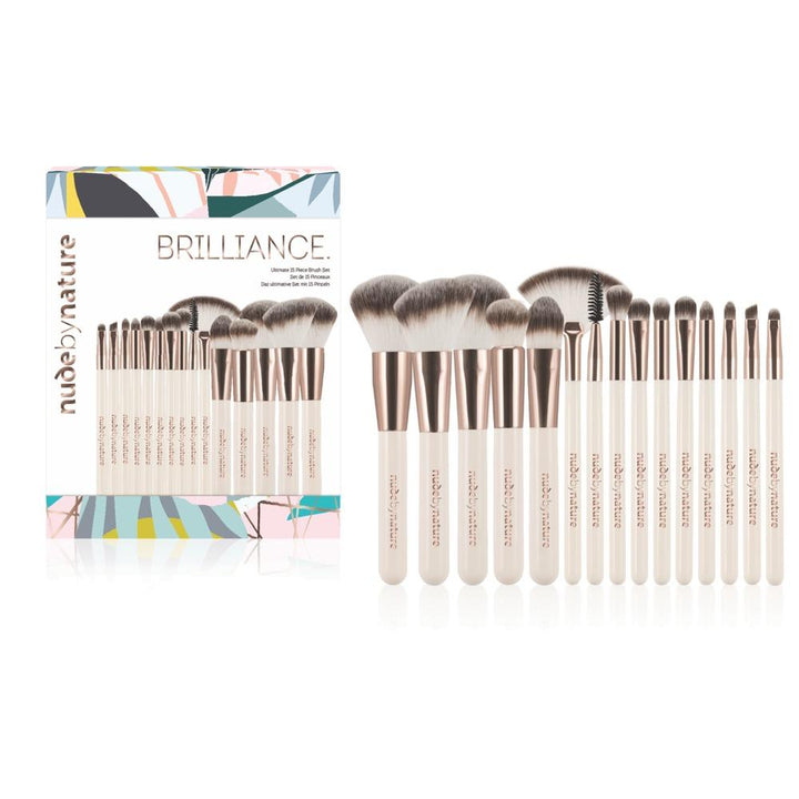 organisere dokumentarfilm reservoir Brilliance 15 Piece Brush Collection Gift Set – Nude by Nature PL