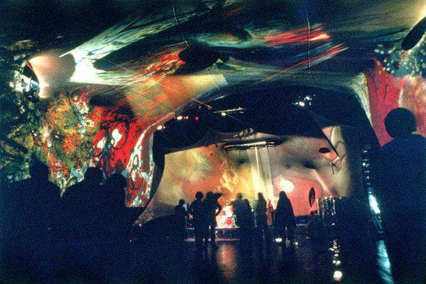 The Electric Circus Color Projections on Walls