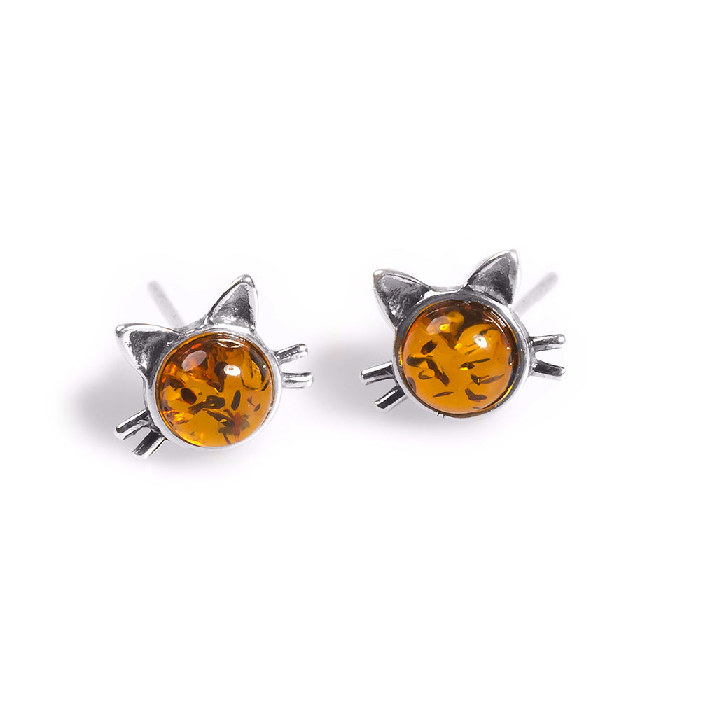 Cat Earrings | Cat Jewellery | Henryka Ltd