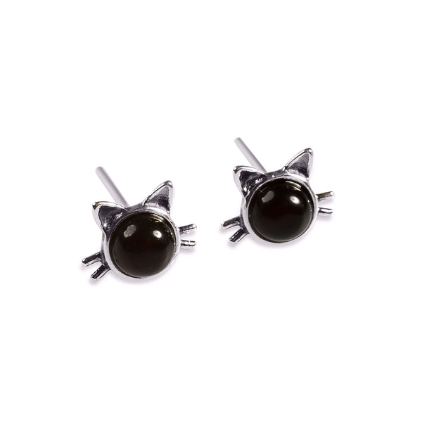 Cat Earrings | Cat Jewellery | Henryka Ltd