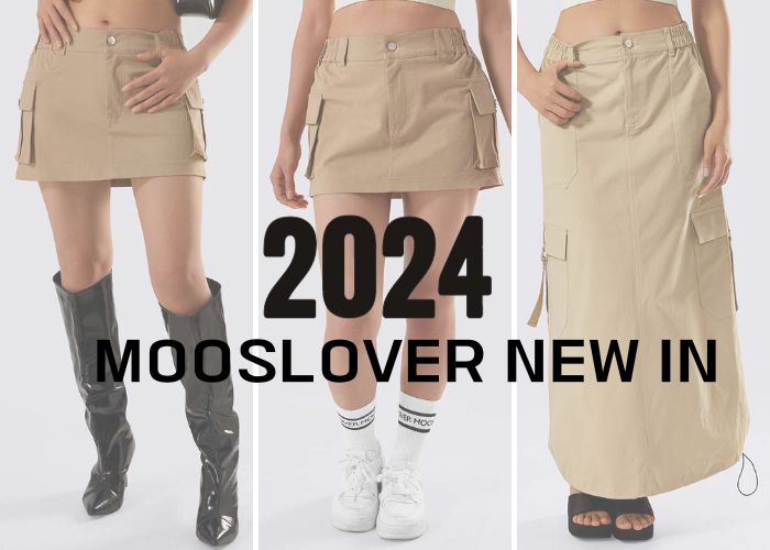 MOOSLOVER Flap Pocket Side Cargo Pants