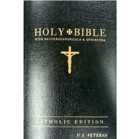 GNT Catholic Veteran's Bible - Black