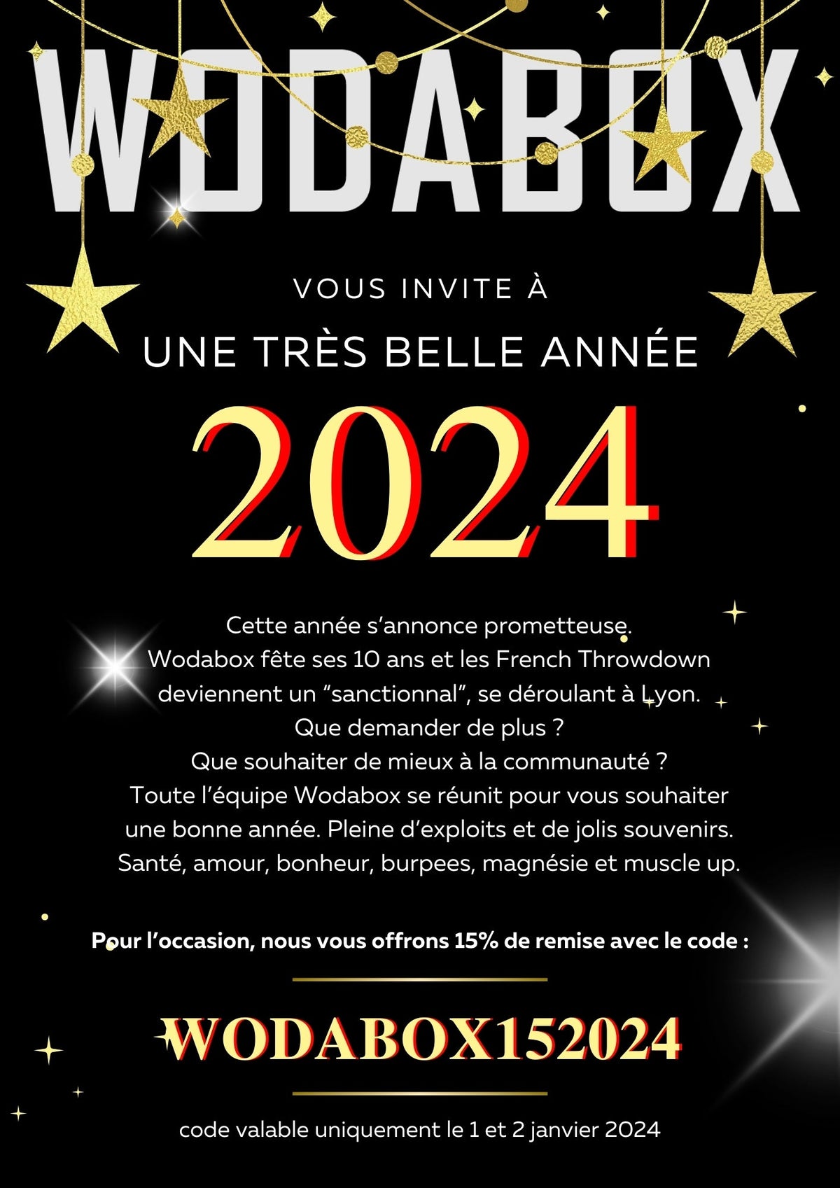 🎉 UNE SURPRISE POUR 2024 🎉 - Wodabox