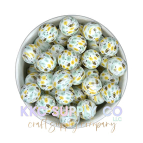 SP92-Bee Silicone Bead 15mm