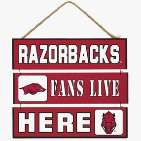 Arkansas Fan Sign