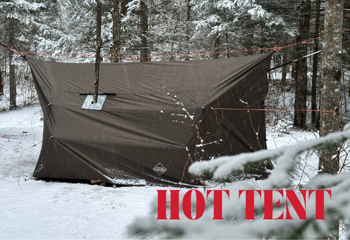 Hot Tent Tarp Tent for Camping Hammock | Onewind outdoors