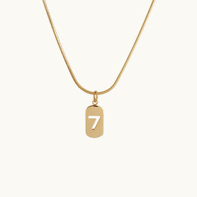 Lucky Seven Charm Necklace