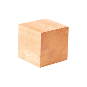 Cedar Cube, 4&quot; x 4&quot; x4&quot;