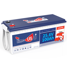[Final: 474.99] Timeusb 24V 100Ah LiFePO4 Battery, 2560Wh &amp; 100A BMS