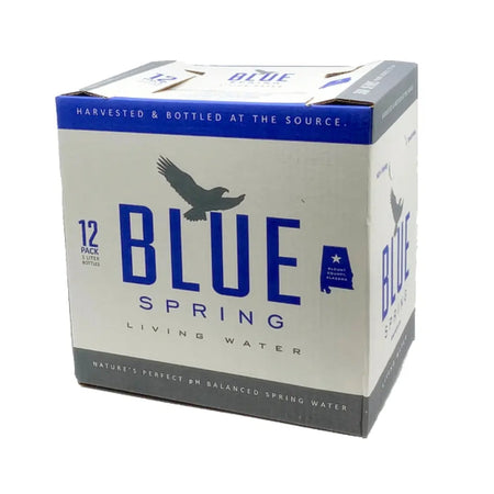 Blue Spring 1 Liter - 12 Includes Shipping (Excluded from Local Delivery)