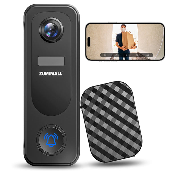 Flash Sale-2K Wireless Video Doorbell with Chime-P8