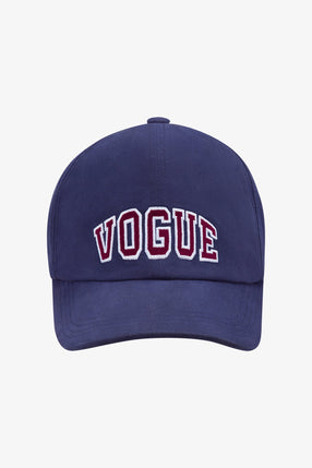 Gorra Vogue Azul Oscuro con logo de parche