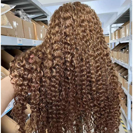 Pre Cut Lace | Upgrade Airy Cap 13X4/6X5 Piano Body Wave/Straight  Water Wave HD Lace Frontal Pre-plucked Glueless Wig