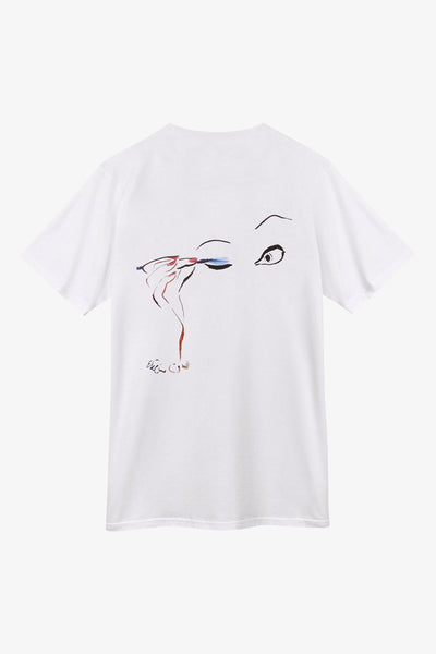 Camiseta VOGUE blanca con portada icónica estampada