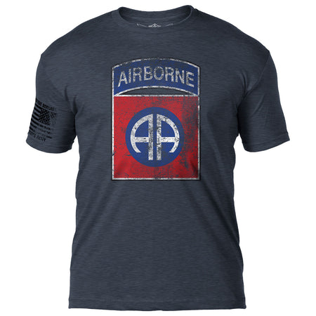 Army 82nd Airborne &#39;Distressed&#39; 7.62 Design Battlespace Men&#39;s T-Shirt