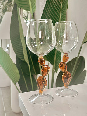 100-Carat' Diamond Champagne Flute Set of 2