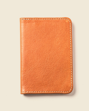 Compact Bifold Wallet in Whiskey