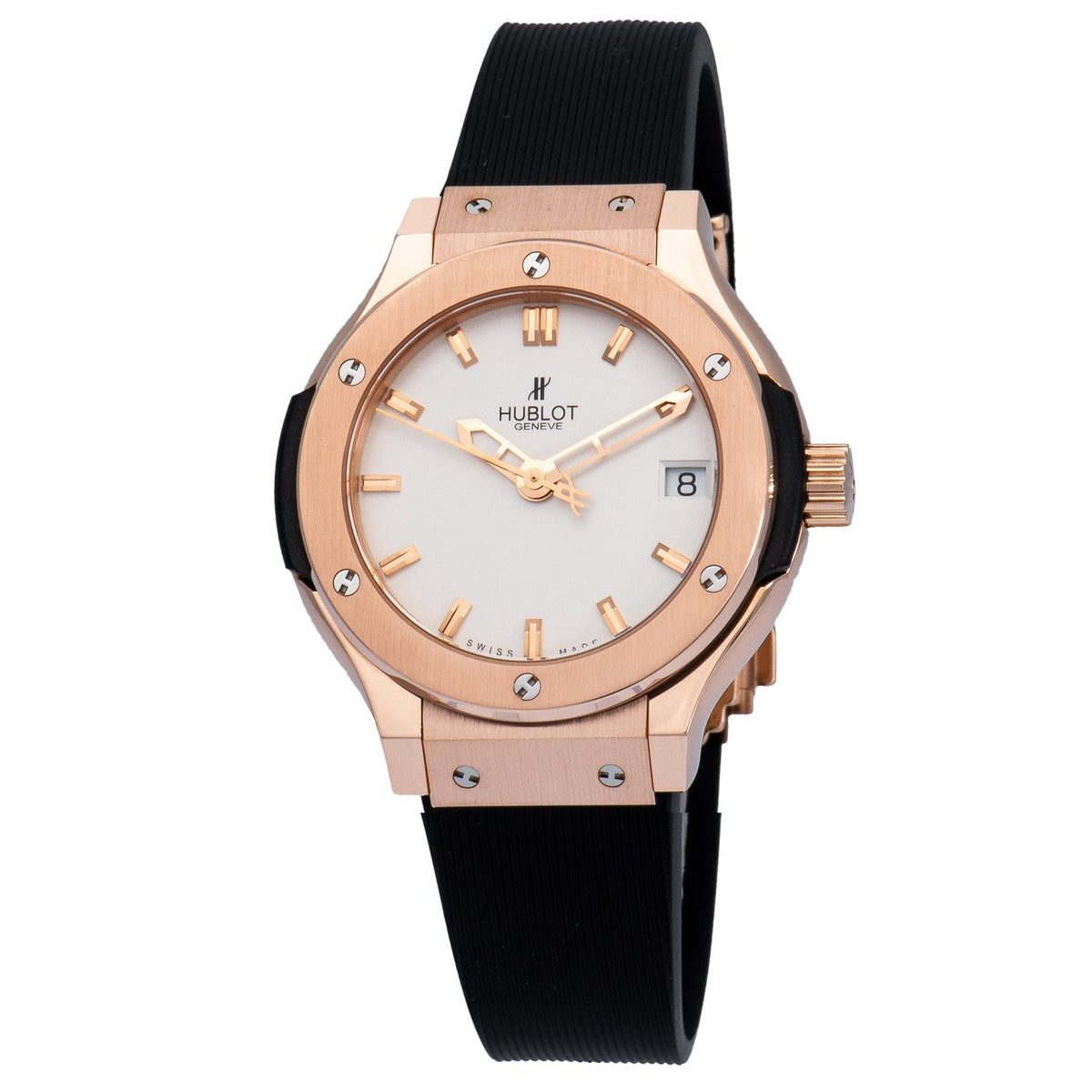 Hublot Classic Fusion Quartz Gold 33mm Ladies Watch 581.OX.2610.RX