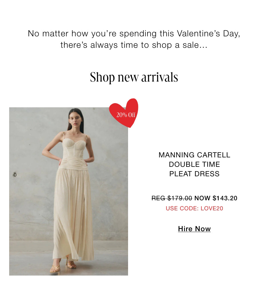 Manning Cartell – Dress Hire AU