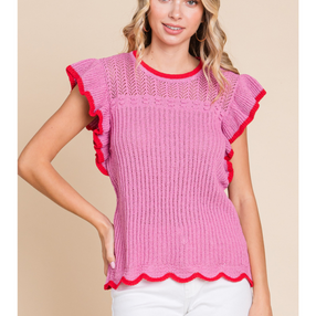 Stay Gold Knit Top (2 colors)