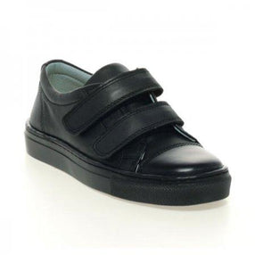 Petasil Pose Black School Shoe