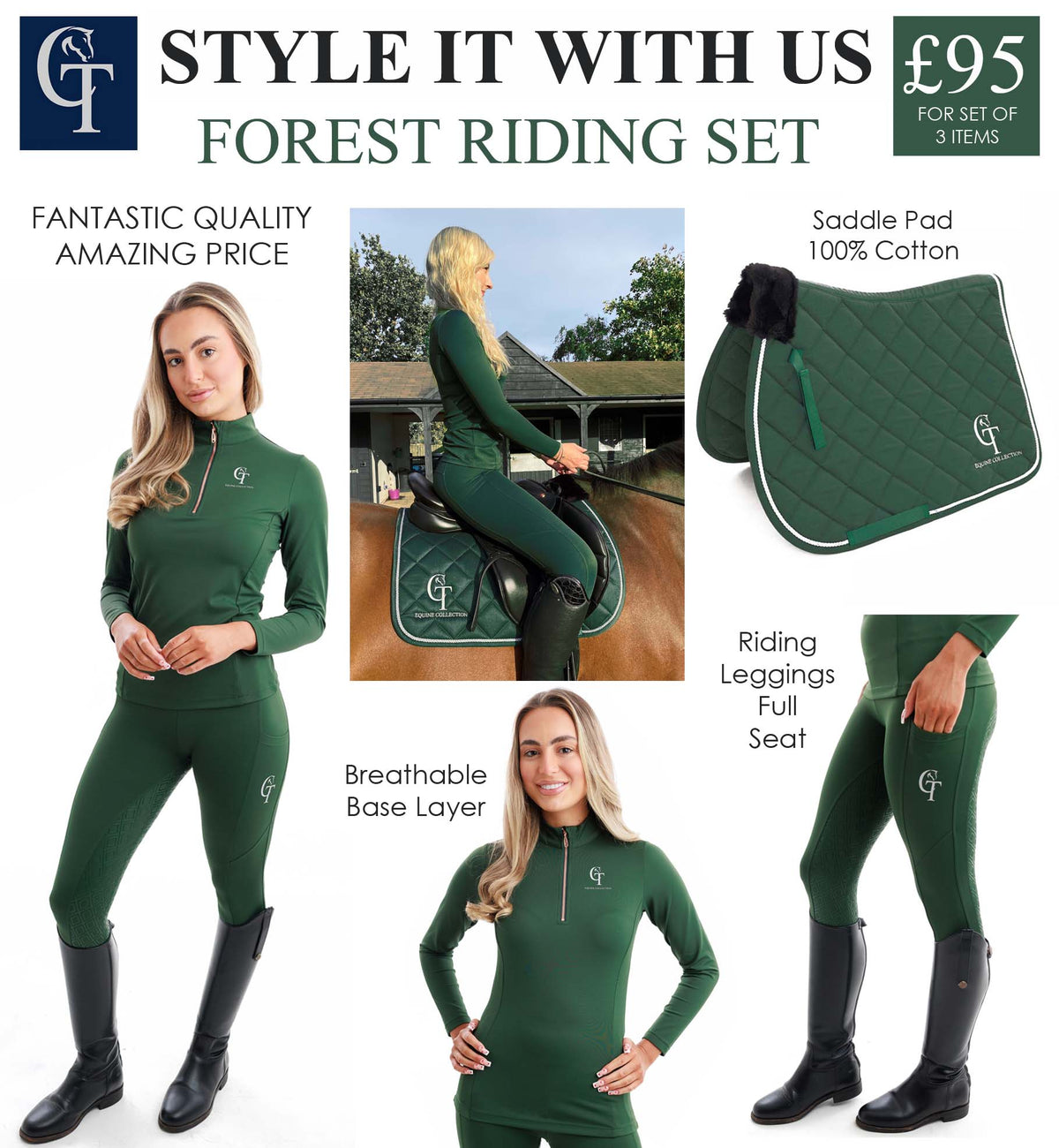 Winter Thermal ON SALE - Riding Leggings and Base Layer - CT