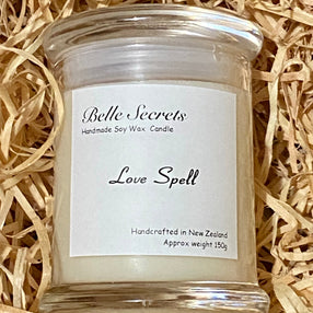 Scented Soy Wax Candle - Love Spell