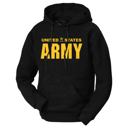 US Army Hoodie -  Army - Basic Sweatshirt Hoodie - Men&#39;s and Lady&#39;s U.S. Army Hoodie