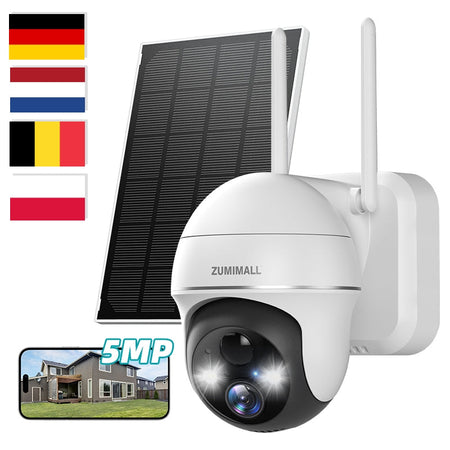 5MP 360 PTZ Solarpanel-Sicherheitskamera - GX2K(5MP)DE/BE/NL/PL