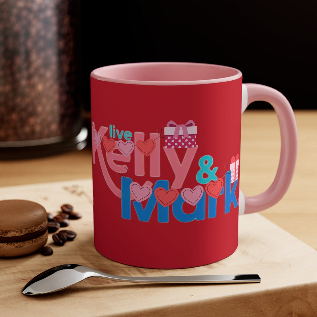 Live Kelly and Mark- Valentine&#39;s Edition Accent Mugs