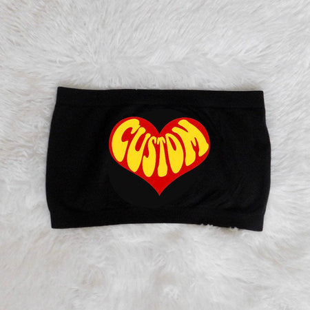 CUSTOM COLLEGE Heart Bandeau