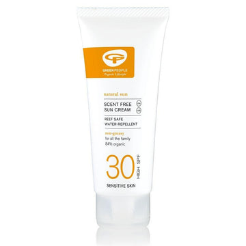 Organic Scent-Free Sun Cream SPF30 - 100ml - Plant-Based Packaging