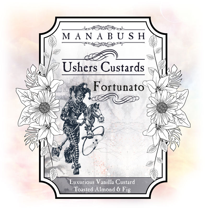 Ushers Custards - Fortunato - Luxurious All Day Custard with Toasted almond and Juicy Fig.