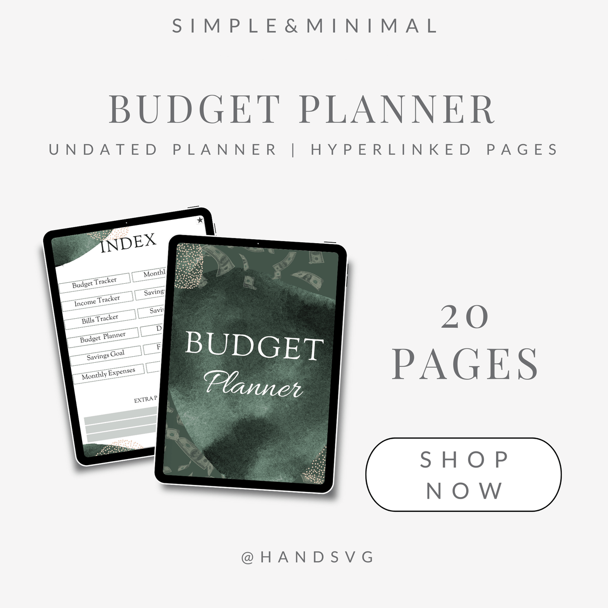 Digital Budget Planner, Finance Tracker, Finance Planner, Digital Budget, Digital Budget Planner, Portrait Budget Planner