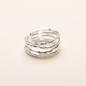 Handcrafted Statement Silver Ring [Sterling Silver]