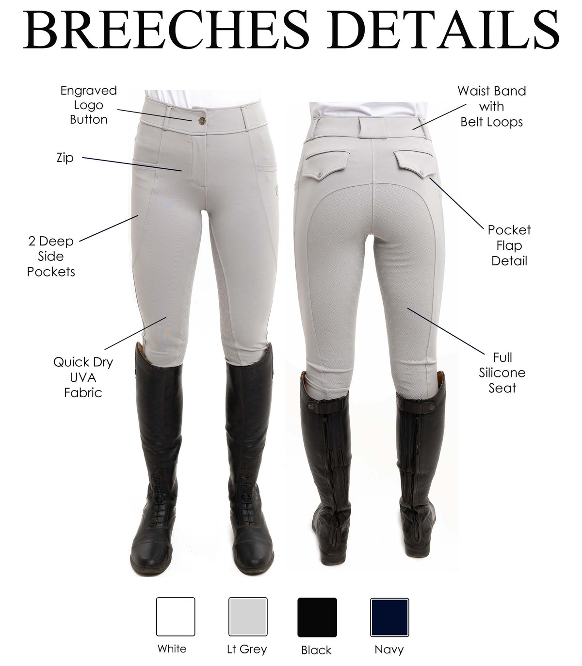 Embrace the cold with CT Fleece Lined Riding Leggings and Base