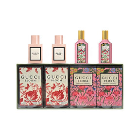 Gucci Miniature Gift Set 2 x 5ml Bloom EDP + 2 x 5ml Flora EDP