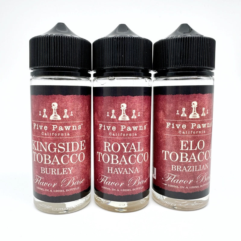 Five Pawns - The Red tobacco range