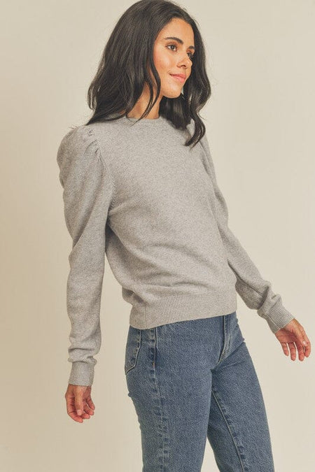 Heather Gray Classic Sweater
