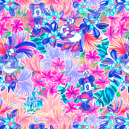 PREORDER: GIRLY DUCK &amp; MOUSE LILLY FLORAL