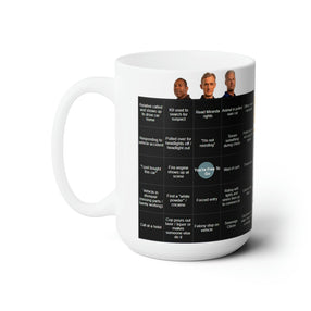 OPL On Patrol Live Inspired Bingo Board- Version 2 Ceramic Mug 15oz